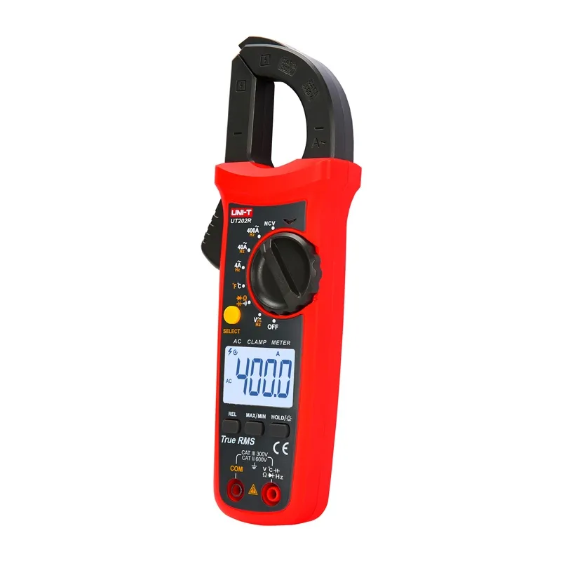 Cyfrowy Miernik Cęgowy UNI-T UT202R 400A AC