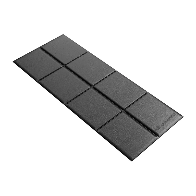 Mata Fitness UREVO 160x65cm Antypoślizgowa - Czarna