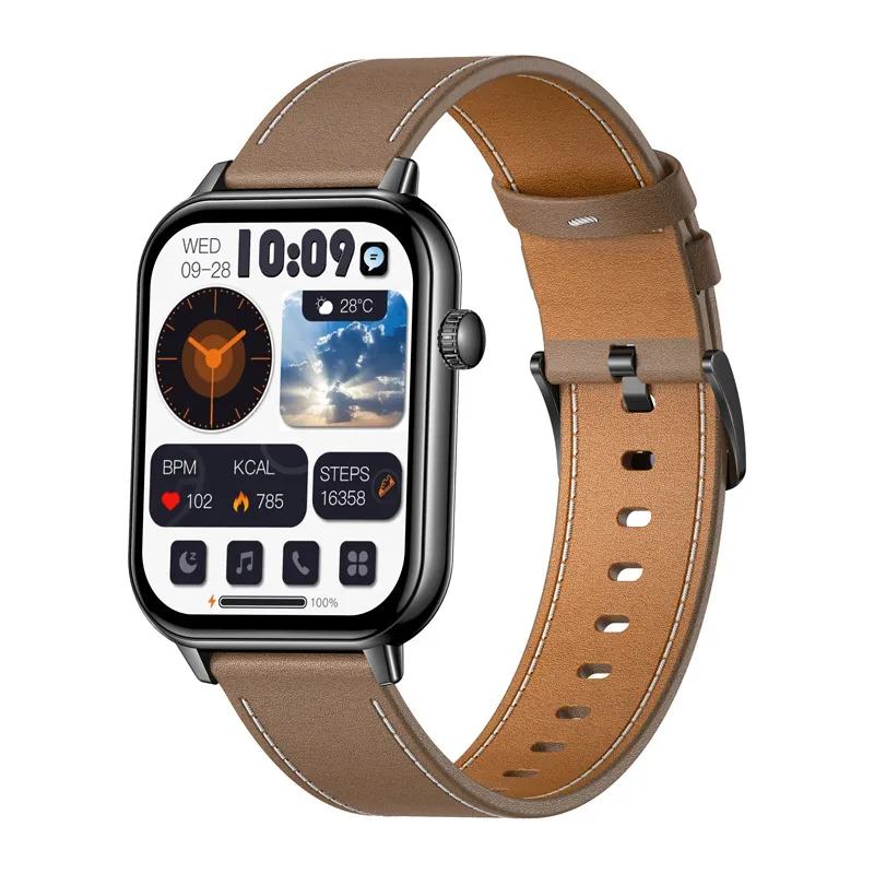 Smartwatch COLMI C28 Z Ekranem AMOLED 1,93" - Czarny