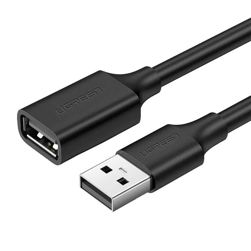 Kabel UGREEN US103 USB-A-USB-A 1,5m - Czarny