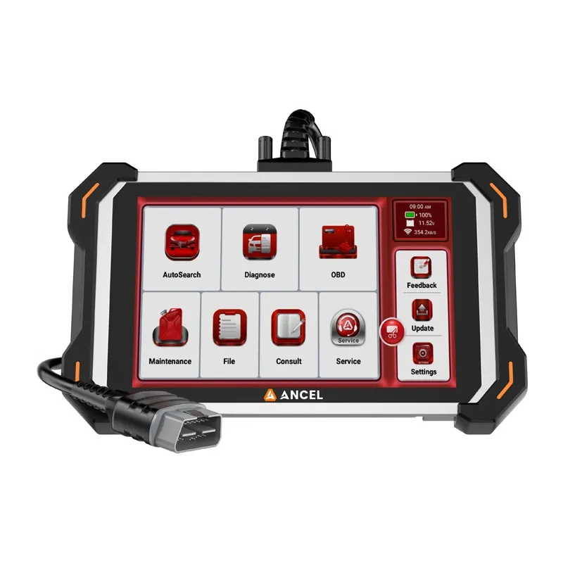 Skaner Diagnostyczny OBD2 ANCEL DS600 BT - 8 Cali Ekran Dotykowy