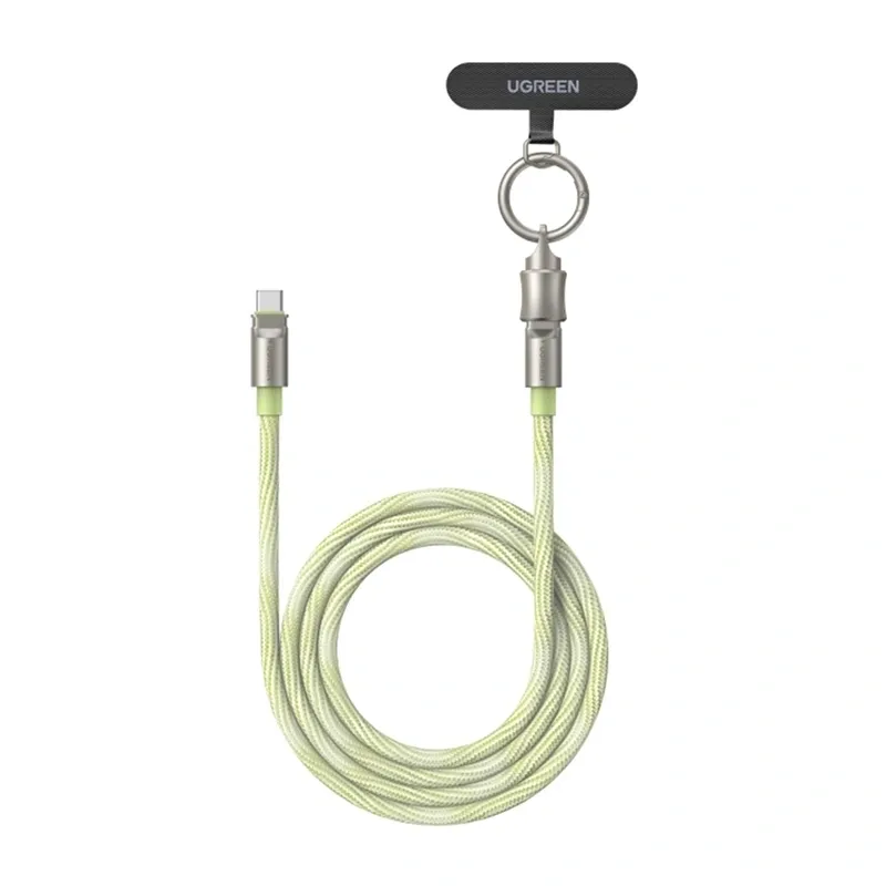 Kabel UGREEN L508 USB-C 1,2m 60W - Zielony