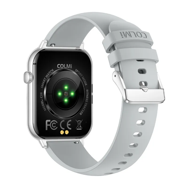 Smartwatch COLMI C28 Z Ekranem AMOLED - Srebrny