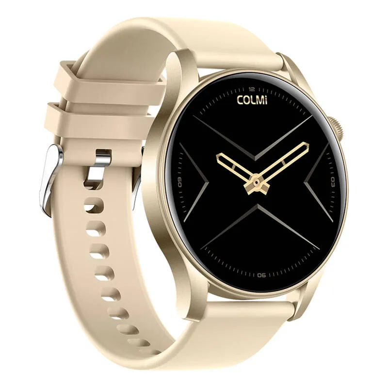 Smartwatch COLMI V73 Z Ekranem AMOLED I Pulsoksometrem - Złoty