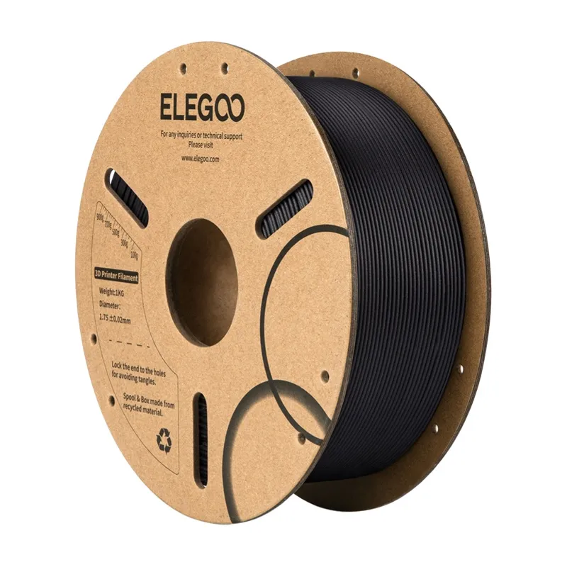 Filament ELEGOO PLA-CF Do Drukarki 3D 1,75 mm 1 kg - Czarny