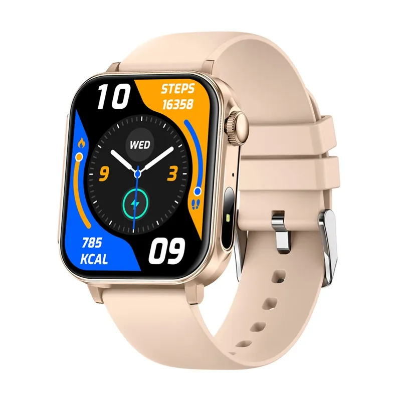 Smartwatch COLMI P80 Z Ekranem 1,83" HD Wodoodporny - Złoty
