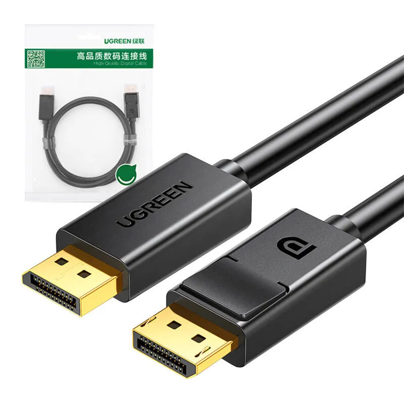 Kabel UGREEN DP102 DisplayPort-DisplayPort 1,5m - Czarny