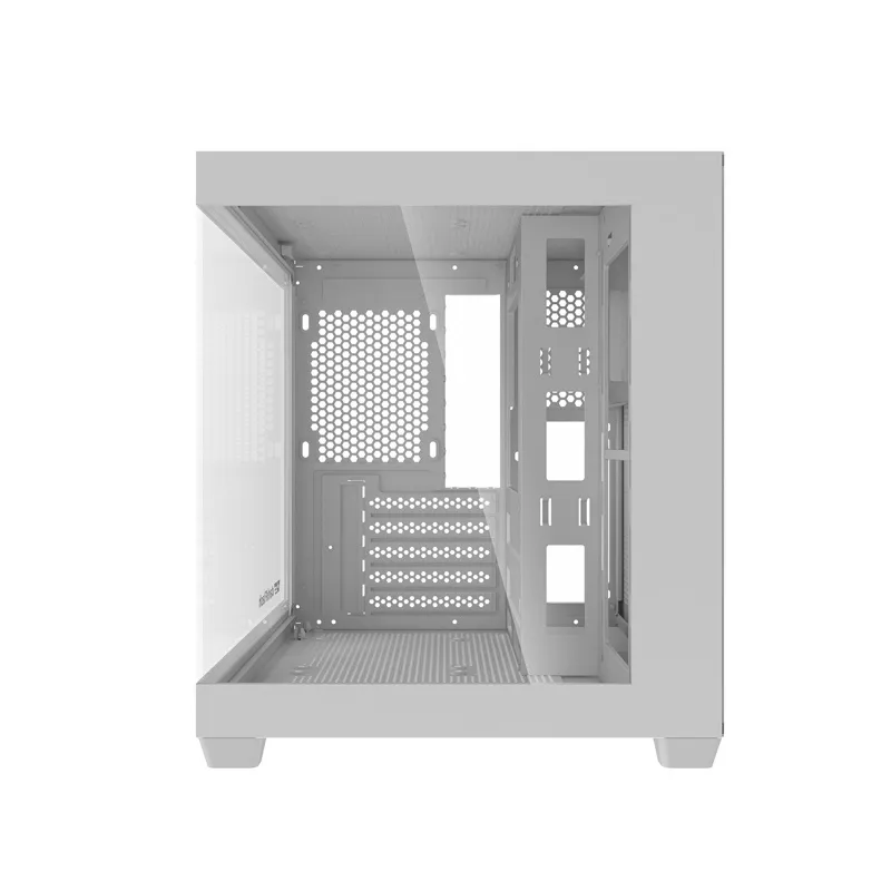 Obudowa Komputerowa DARKFLASH C275P M-ATX Bez Wentylatorów - Biała