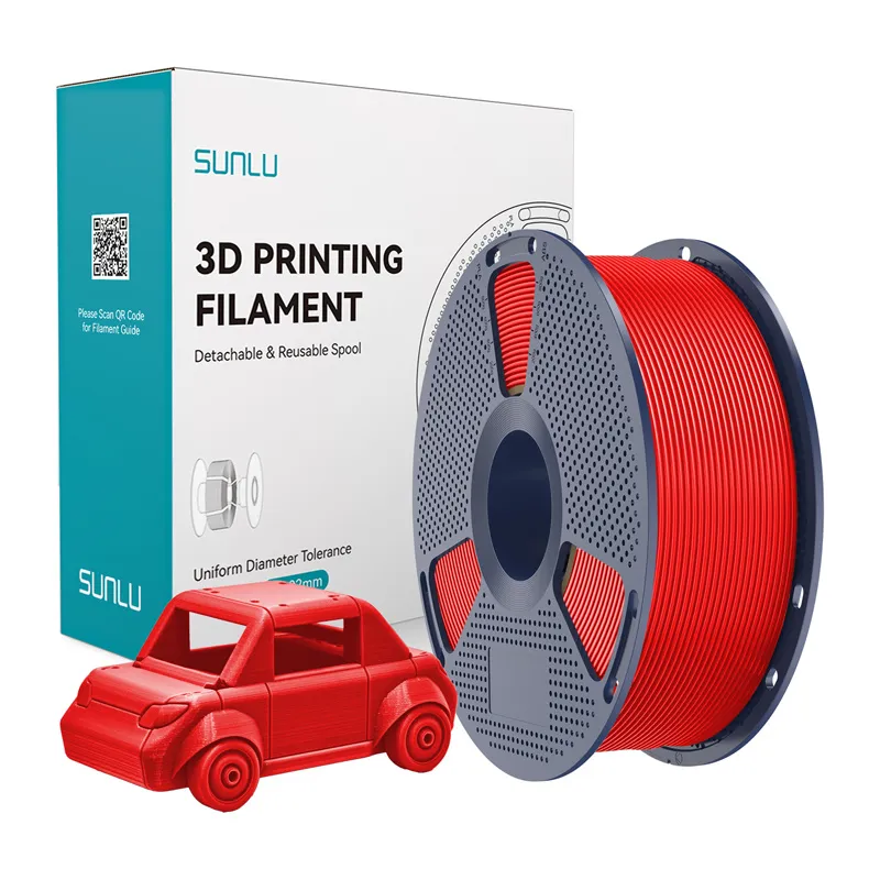 Filament SUNLU PETG 1.75mm 1kg - Czerwony
