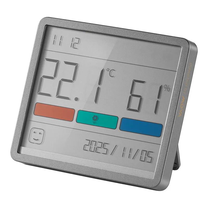 Termometr I Higrometr MOVA MTHM01 Z Zegarem LCD