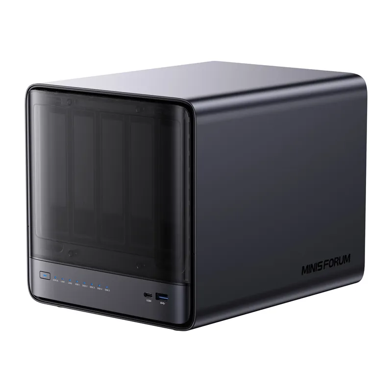Mini PC MINIS FORUM NAS N5 Pro Ryzen AI 9 HX Pro 370 - 32GB