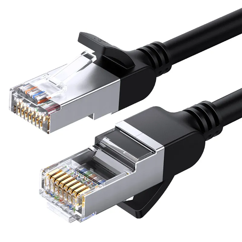 Kabel Sieciowy UGREEN NW101 CAT.6 2m Płaski - Czarny