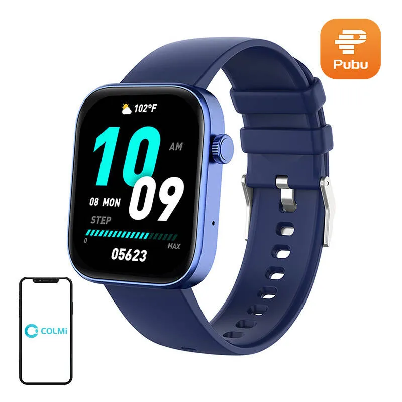 Smartwatch COLMI P71 1,9" 100 Trybów Sportowych - Niebieski