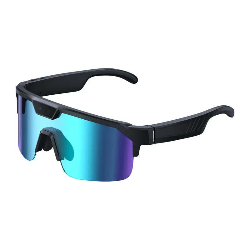 Sportowe Okulary AI ZEBLAZE Q01 Z Kamerą 8MP - Niebieskie
