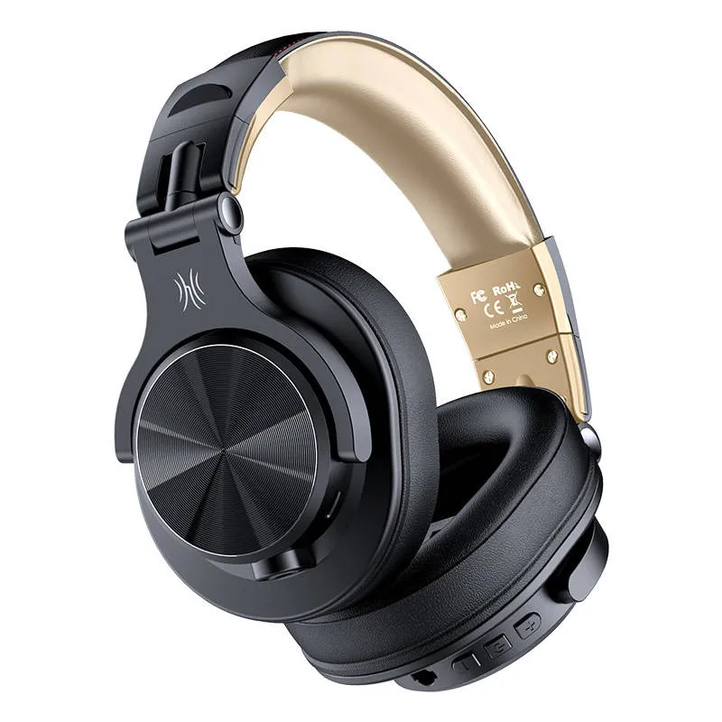 Słuchawki Bezprzewodowe ONEODIO Fusion A70 - Bluetooth 5.1 - Złote