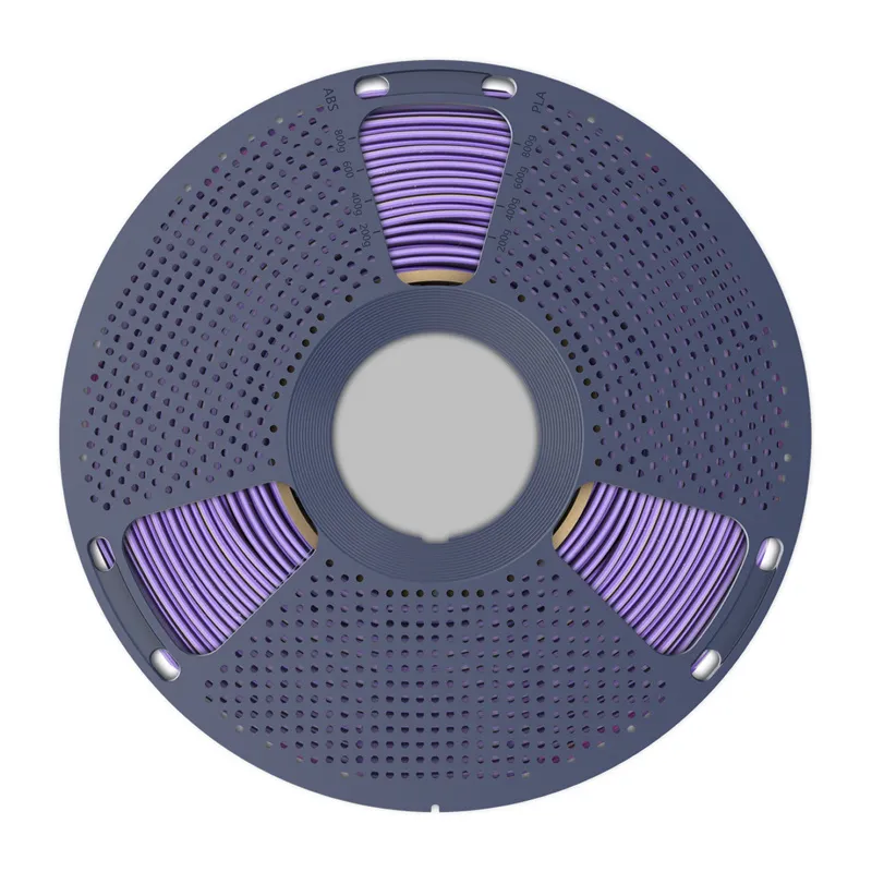 Filament SUNLU PLA+ Silk Tri-Color 1.75mm 1kg - Czarno-Złoto-Fioletowy