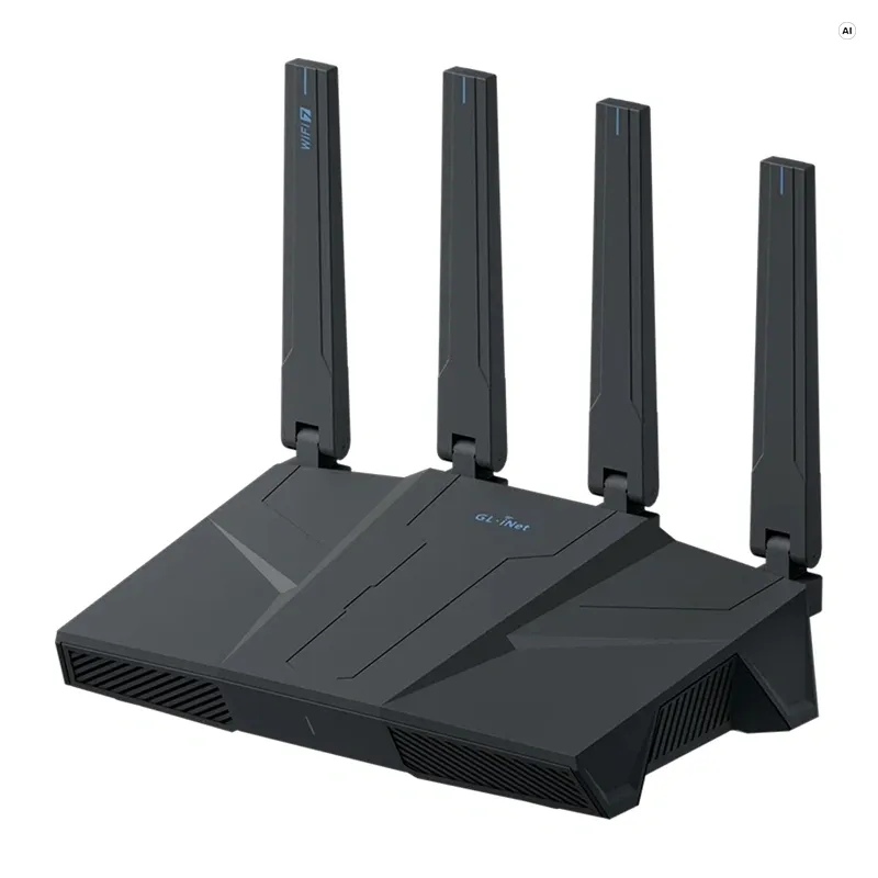 Router GL.INET Flint 3E Wi-Fi 7 BE6500 - 6500 Mb/S