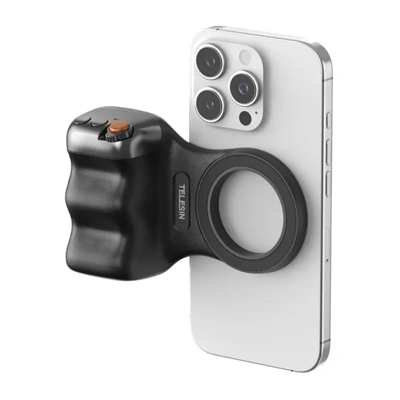 Uchwyt Magnetyczny TELESIN Fun Shot GRIP2 MagSafe - Czarny