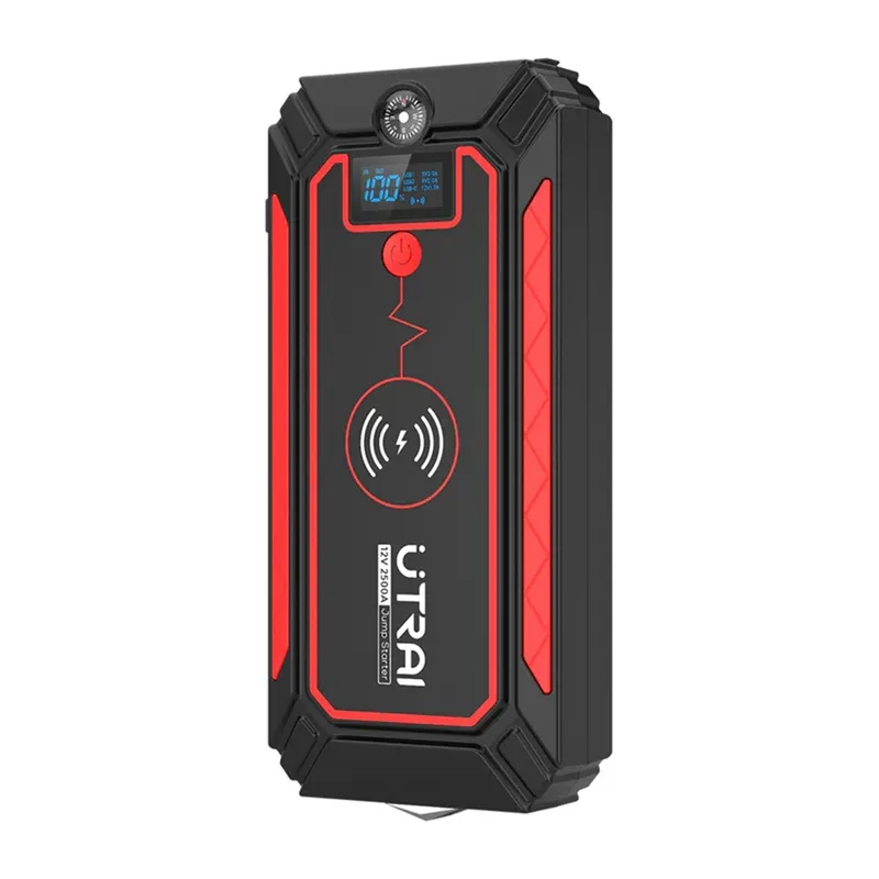 Rozrusznik Samochodowy UTRAI JS4 2500A Powerbank - Czarny