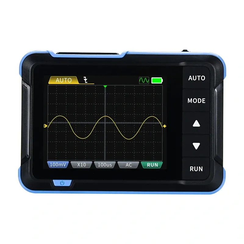 Oscyloskop Przenośny FNIRSI DSO153 2w1 Generator Sygnałów - Niebieski