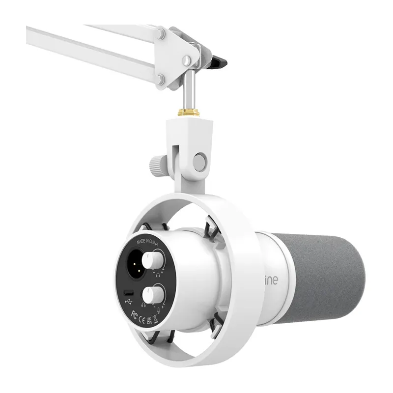 Mikrofon Dynamiczny FIFINE K688CT (Biały)