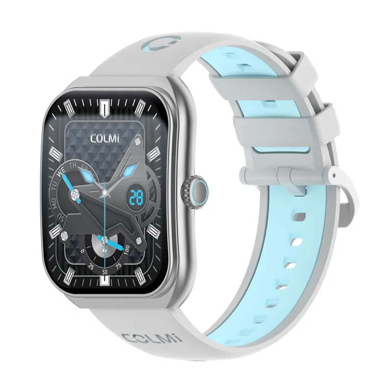 Smartwatch COLMI P86 450 mAh Always On Display - Srebrny