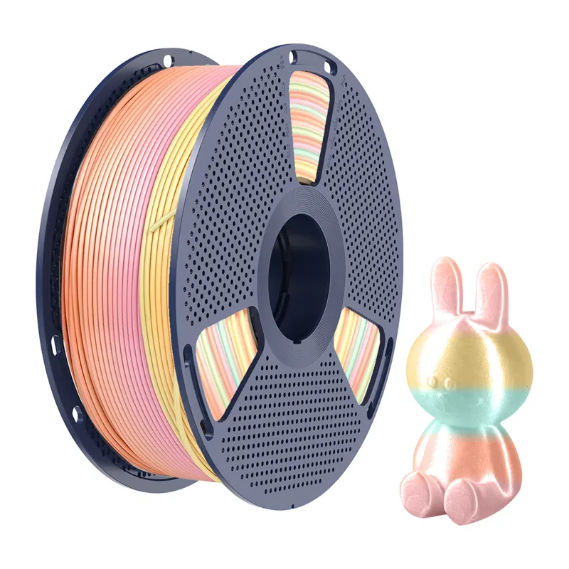 Filament SUNLU PLA+ Silk 1.75mm 1kg - Rainbow 05