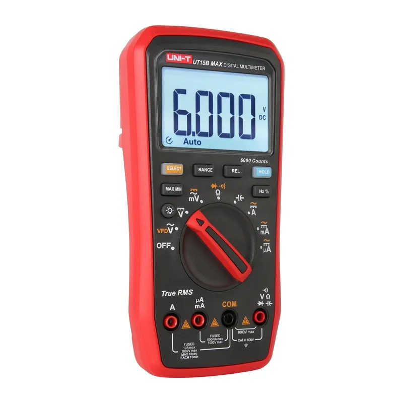 Multimetr Cyfrowy UNI-T UT15B MAX True RMS Do 1000V