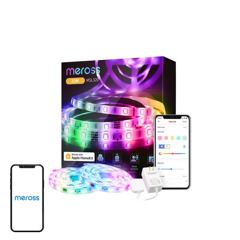 Taśma LED MEROSS MSL320 HomeKit 5m RGB Wi-Fi