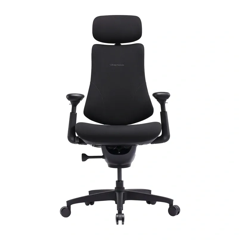 Krzesło Ergonomiczne LIBERNOVO Omni SE 45cm - Czarne