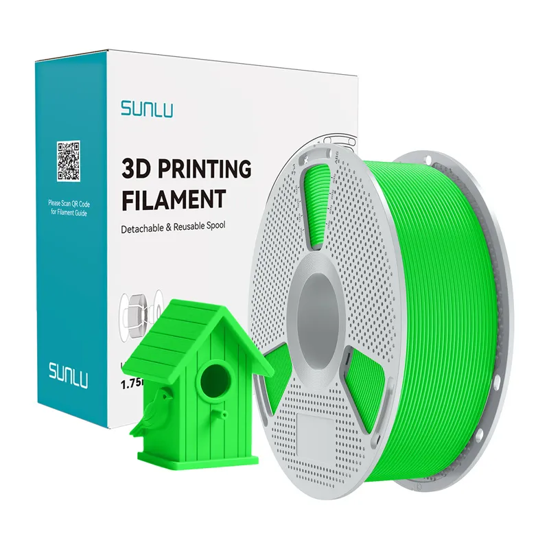 Filament SUNLU ASA 1.75mm 1kg Do Druku 3D - Zielony