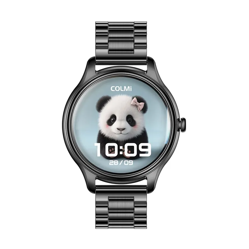 Smartwatch COLMI L28 Z Pulsoksometrem I Monitorem Snu - Czarny