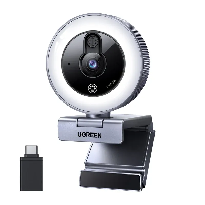Kamera Internetowa UGREEN CM910 2K 30FPS USB Mikrofon LED