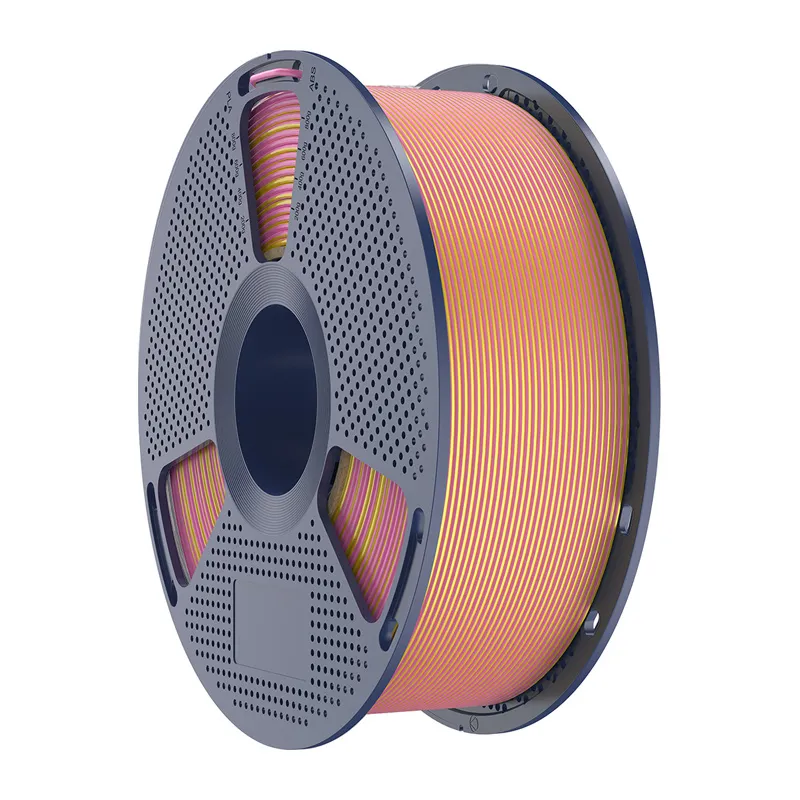 Filament SUNLU PLA+ Silk Dual Color 1.75mm 1kg - Różowo-Złoty