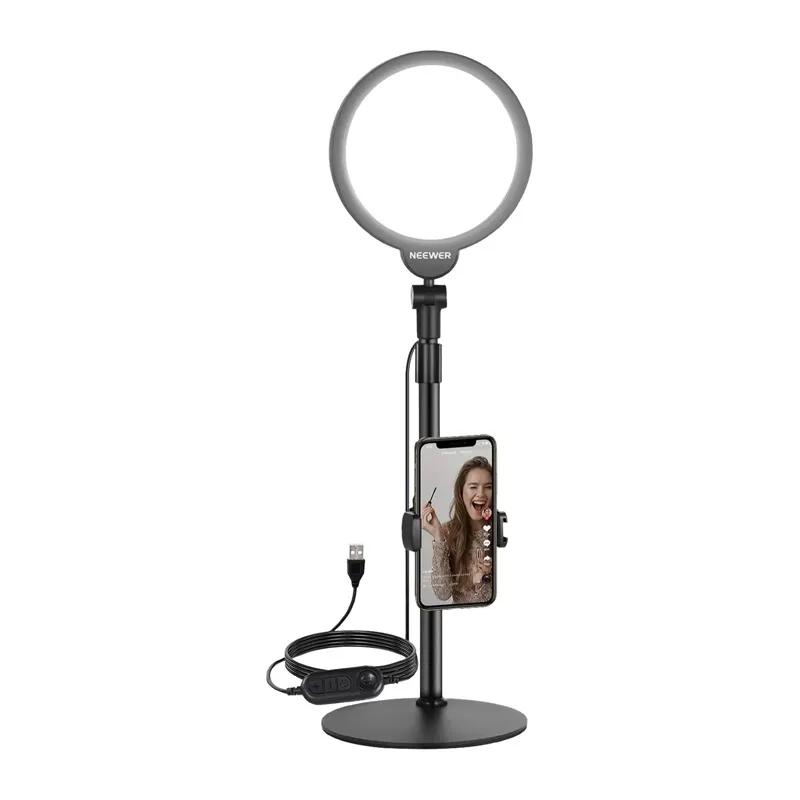 Lampa Pierścieniowa NEEWER R06 18cm Z Statywem LED 10W