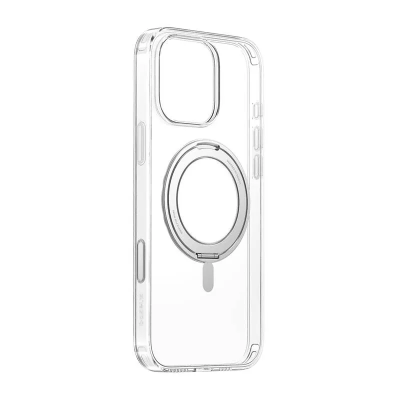 Etui Magnetyczne BASEUS SkyRing 360° IPhone 16 Pro - Przezroczyste