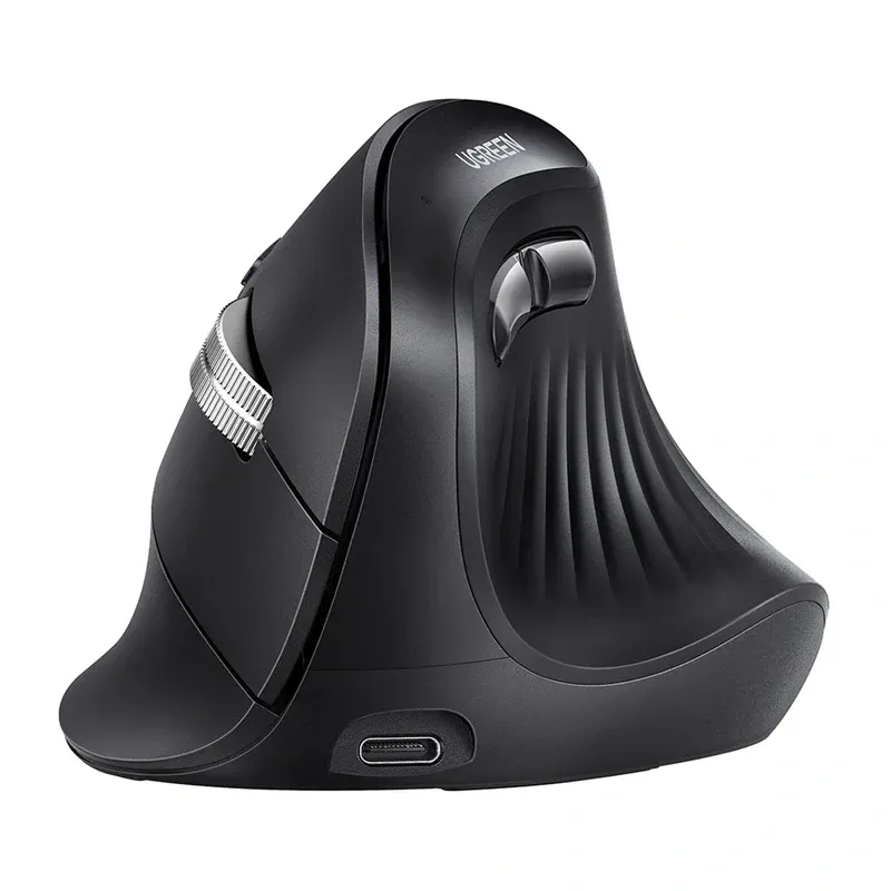 Mysz Pionowa UGREEN MU008SMINI Bluetooth 2.4G Do 4000 DPI - Czarna