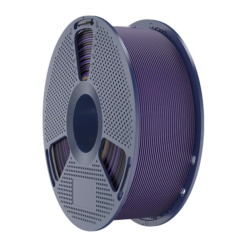 Filament SUNLU PLA+ Silk Dual Color 1.75mm 1kg - Czarno-Fioletowy
