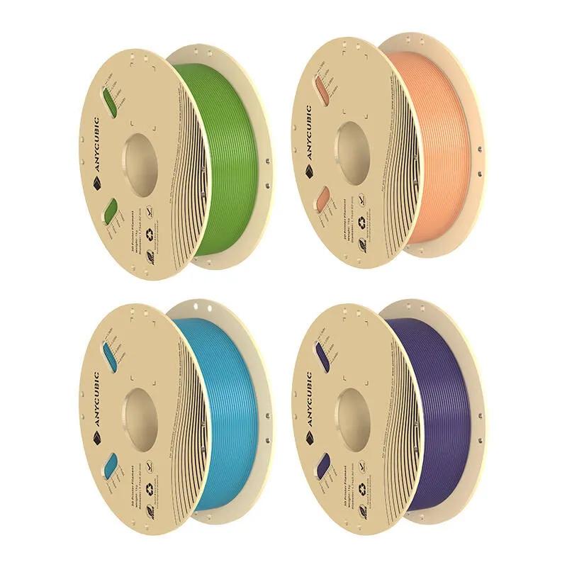 Filamenty ANYCUBIC PLA Pantone - Zestaw 4 szt. 1,75 mm