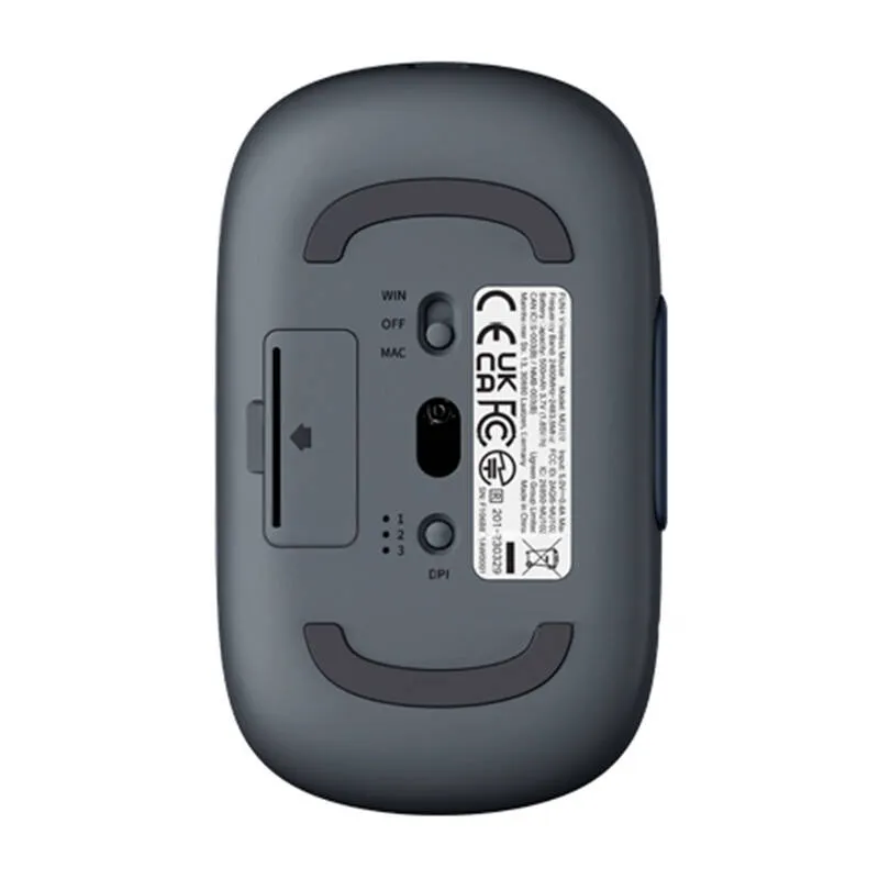 Mysz Bezprzewodowa UGREEN FUN+ MU102 2.4G+BT - Niebieska