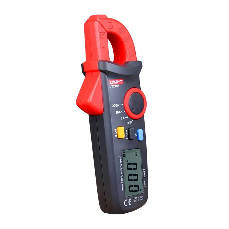 Mini Cyfrowy Miernik Cęgowy UNI-T UT210A 200A