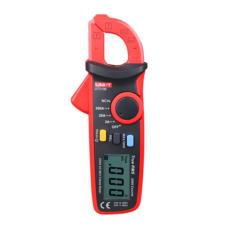 Mini Cyfrowy Miernik Cęgowy UNI-T UT210B - 200A