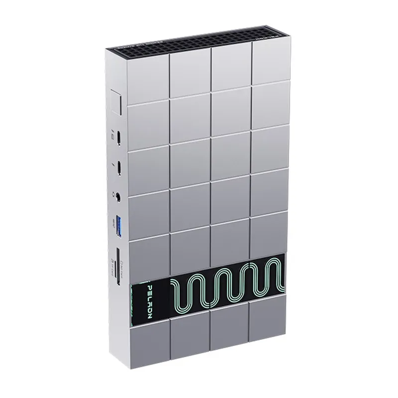 Stacja Dokująca PELADN G2E Thunderbolt 5 120 Gb/S - Srebrna