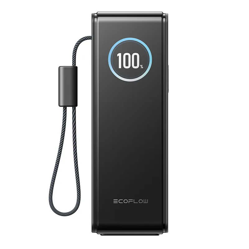 Powerbank ECOFLOW RAPID 25000mAh 170W Wbudowane Kable - Srebrny