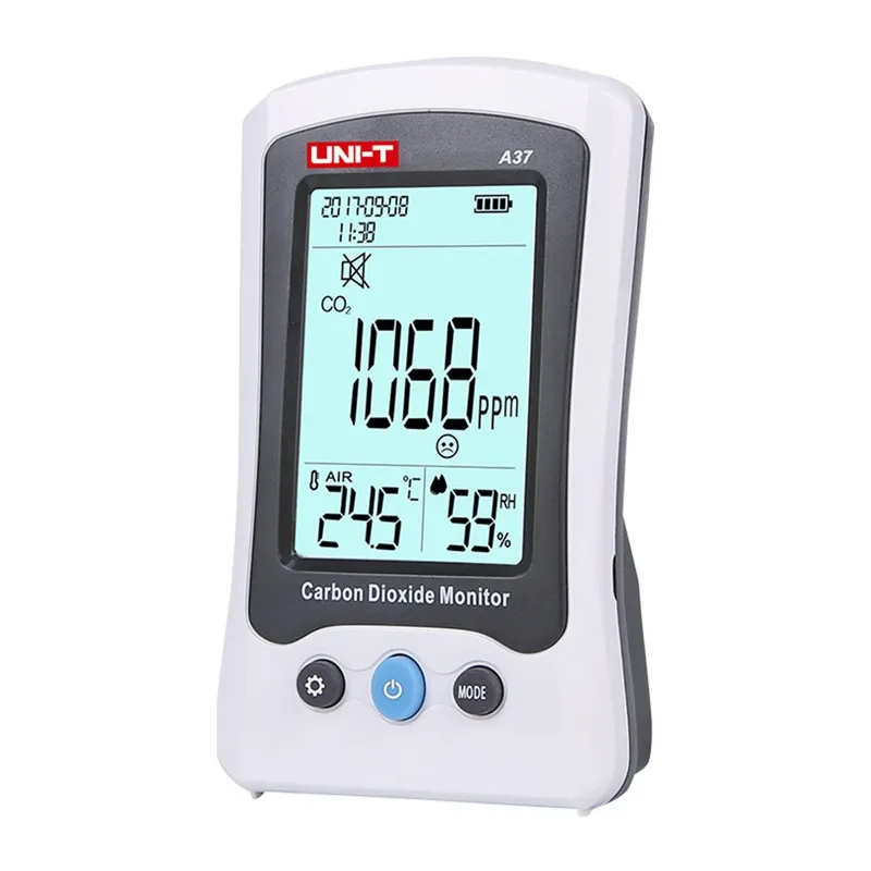 Miernik CO2 UNI-T A37 - Monitor Jakości Powietrza LCD