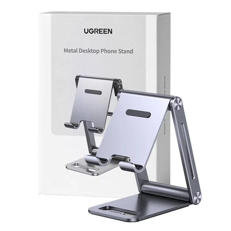 Stojak UGREEN 80708 Na Telefon Regulacja 360° - Szary