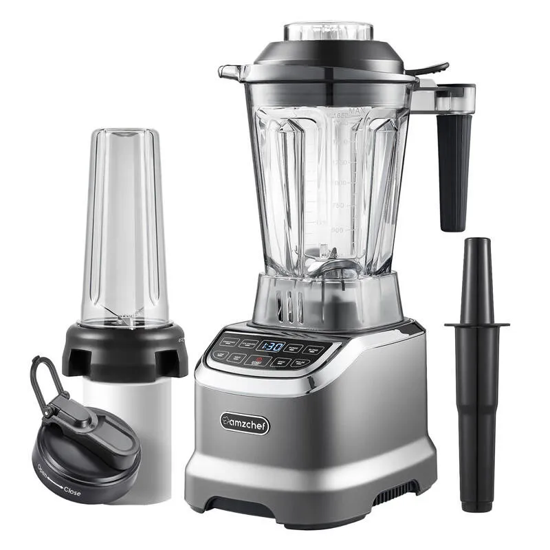 Blender Kielichowy AMZCHEF ZM5003-GA 1800W - Szary