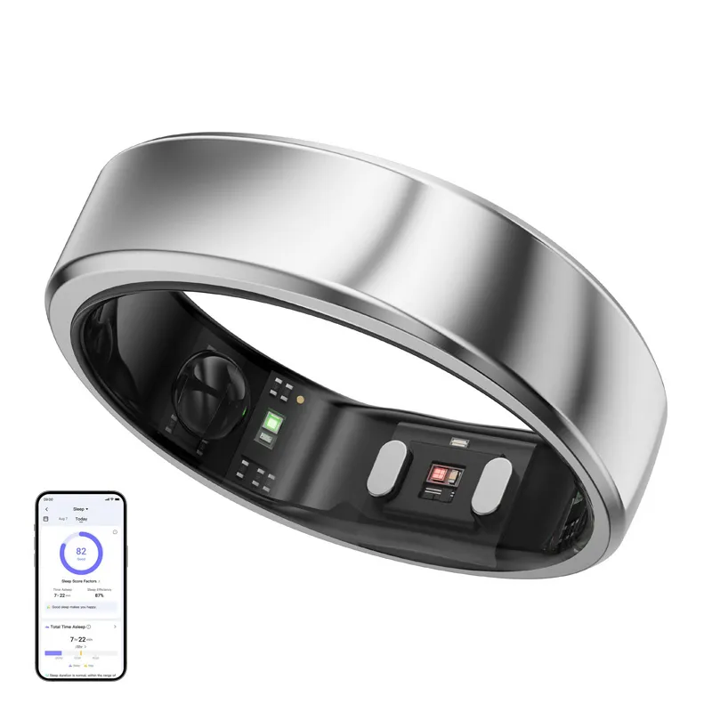 Smartring RINGCONN Gen 2 Air RCA-02 Rozmiar 12 - Srebrny Galaxy
