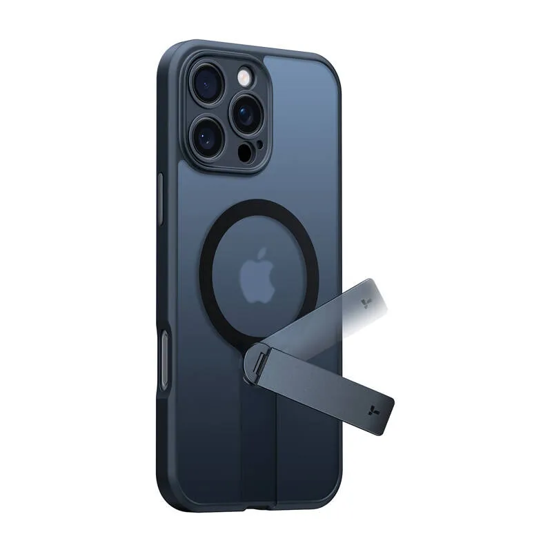 Etui TORRAS Pstand Spin Do IPhone 16 Pro Max - Czarne