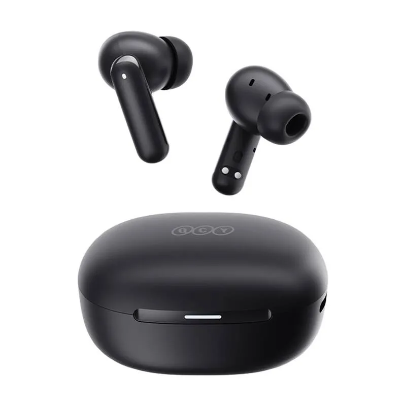 Słuchawki TWS QCY MeloBuds HT16 Bluetooth 5.4 ANC - Czarne
